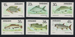 Zimbabwe Fish 6v 1989 MNH SG#756-761 - Zimbabwe (1980-...)