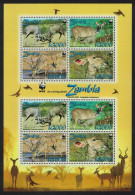 Zambia WWF Greater Kudu MS 2008 MNH SG#MS1053 MI#1606-1609 Sc#1103a-d - Zambia (1965-...)