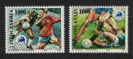 Yugoslavia European Football Championship Sweden 2v 1992 MNH SG#2795-2796 - Autres & Non Classés