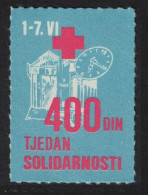Yugoslavia Red Cross Obligatory Tax Solidarity Week 1989 MNH SG#2532 - Andere & Zonder Classificatie