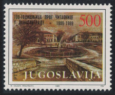 Yugoslavia Centenary Of First Reading Room At Danilovgrad 1989 MNH SG#2547 - Andere & Zonder Classificatie