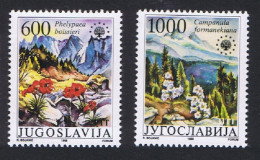 Yugoslavia Nature Protection Plants 2v 1988 MNH SG#2466-2467 Sc#1900-1901 - Other & Unclassified
