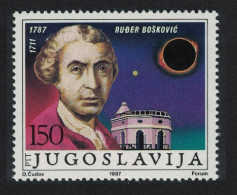 Yugoslavia Death Bicentenary Of Ruder Boskovic Astronomer 1987 MNH SG#2359 - Other & Unclassified