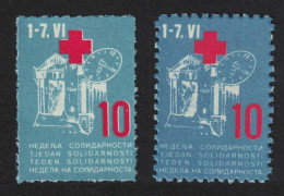 Yugoslavia Obligatory Tax Solidarity Week Pair 1986 MNH SG#2316 - Autres & Non Classés