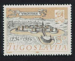 Yugoslavia 750th Anniversary Of Virovitica 1984 MNH SG#2168 - Andere & Zonder Classificatie