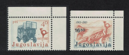 Yugoslavia 80th Anniversary Of Postbus Service In Montenegro 2v Corners 1983 MNH SG#2082-2083 - Other & Unclassified