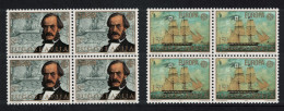 Yugoslavia Ship Famous People Europa 2 Blocks Of 4 1982 MNH SG#2016-2017 - Other & Unclassified
