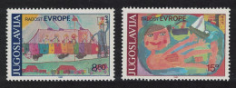 Yugoslavia Paintings Joy Of Europe 2v 1982 MNH SG#2040-2041 Sc#1586-1587 - Other & Unclassified