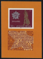 Yugoslavia 40th Anniversary Of Yugoslav Insurrection MS 1981 MNH SG#MS1990 - Autres & Non Classés