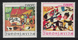 Yugoslavia Joy Of Europe 2v 1981 MNH SG#1999-2000 Sc#1546-1547 - Autres & Non Classés