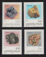 Yugoslavia Crystals 4v 1980 MNH SG#1945-1948 - Sonstige & Ohne Zuordnung