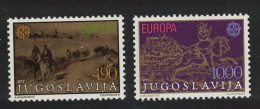 Yugoslavia Post And Telecommunications Europa 2v 1979 MNH SG#1876-1877 - Andere & Zonder Classificatie