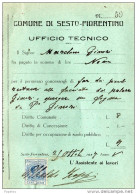 1927 COMUNE DI SESTO FIORENTINO - Historische Documenten