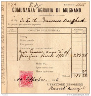 1916 COMUNANZA AGRARIA DI MUGNANO - Historical Documents