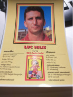 Carte Postale : Luc Nilis. - Fussball