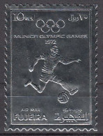 Olympia 1972:   Fujeira  Silbermarke ** - Estate 1972: Monaco