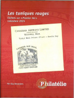 Aérophilatélie; Expo Lakeshore 2024 Exhibition; Revue 52 Pages Avec 48 Pages D'exposition; 1ier Vol; Sc. # 223 (10244-E) - Poste Aérienne