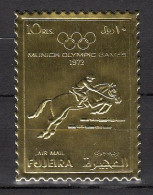 Olympia 1972:   Fujeira  Goldrmarke ** - Estate 1972: Monaco