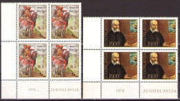 Yugoslavia 1978 - 400 Years Of Death Of Julije Klovic - Mi 1714-1715 - MNH**VF - Unused Stamps