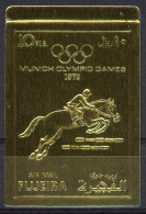 Olympia 1972:   Fujeira  Goldrmarke **, Imperf. - Sommer 1972: München