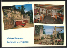 AK Schriesheim A. Bergstrasse, Waldhotel Luisenhöhe  - Autres & Non Classés