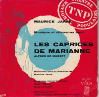 MAURICE JARRE - EP 33T-  MUSIQUE ET CHANSONS POUR LES CAPRICES DE MARIANNE (ALFRED DE MUSSET) - Autres & Non Classés