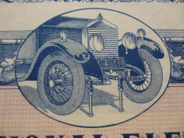 FRANCE - PARIS 1930 - AUTOMOBILES - INTERNATIONAL ELEVAREADY - ACTION DE 250 FRS - BELLE VIGNETTE - Sonstige & Ohne Zuordnung