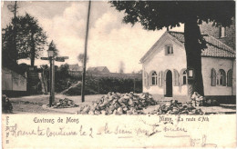CPA Carte Postale Belgique Mons Environs Nimy Route De Ath 1902 VM81461ok - Mons