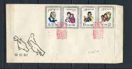 CHINA   YT 1276/1279 SOME SPOTS STAINES    FDC - ...-1979