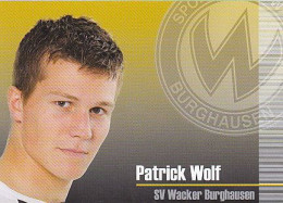 AK 214831 FOOTBALL / SOCCER / FUSSBALL - SV Wacker Burghausen  - Saison 2009/2010 Patrick Wolf - Voetbal