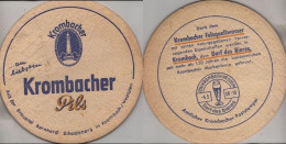 5005021 Bierdeckel Rund - Krombacher - Beer Mats