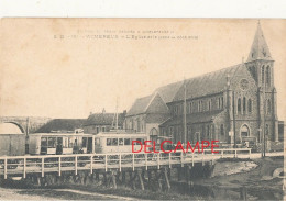 62 // WIMEREUX   L'église Et Le Pont   Coté Aval  ED 161 / AUTOBUS - Sonstige & Ohne Zuordnung