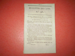 Bulletin Des Lois 1816:Réglement Pour Les Fabriques De Sel Par Action Du Feu. Ordonnances, Legs, Lettres De Naturalité . - Decreti & Leggi
