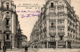 N°4243 W -cpa Neuilly -la Rue Berteau Dumas- - Neuilly Sur Seine