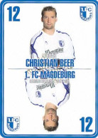 AK 214836 FOOTBALL / SOCCER / FUSSBALL - 1. FC Magdeburg - Regionalligasaison 2007/2008 Christian Beer - Fussball