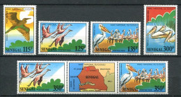 101 SENEGAL 1986 - Yvert 732/37 - Faune Oiseau Echassier - Neuf **(MNH) Sans Charniere - Senegal (1960-...)