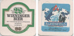 5001241 Bierdeckel Quadratisch - Wieninger - Alpenfels - Beer Mats