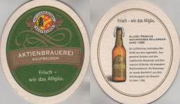 5004370 Bierdeckel Oval - Aktien-Brauerei, Kaufbeuren - Beer Mats