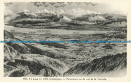 R630216 Le Pays De Gex Pittoresque. Panorama Vu Du Col De La Faucille. L. Michau - Monde