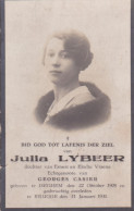 JULIA LYBEER, ISEGHEM IZEGEM 1908 - BRUGGE 1931 - Images Religieuses