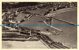 R630657 Aerial View Of Dover Harbour. Aero Pictorial - World