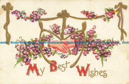 R630242 My Best Wishes. Postcard - World