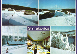 SMREKOVICA, MOUNTAIN, MULTIPLE VIEWS, ARCHITECTURE, SKI RESORT, RESTAURANT, SLOVAKIA, POSTCARD - Slowakije