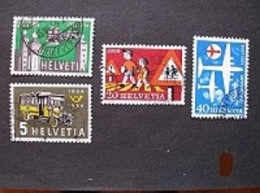 Suisse 1956 - Divers Anniversaires - Oblitérés - Oblitérés