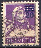 Schweiz Suisse 1921: "Aufdruck ==20" Zu 150A MI 160a Yv 183 Mit Stempel EMBRACH 23.VI.21 (Zumstein CHF 5.00) - Used Stamps