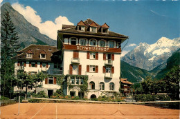 Hotel Schweizerhof, Kandersteg Mit Blümlisalpgruppe (276) * 21. 12. 1978 - Kandersteg
