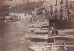 CAPRI MARINE  ITALIE  PHOTO ORIGINALE 8 X 6 CM R1 - Lieux