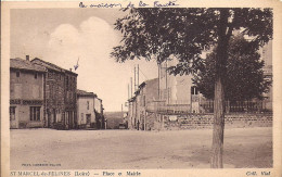 ST MARCEL De FELINES, Place De La Mairie - Autres & Non Classés