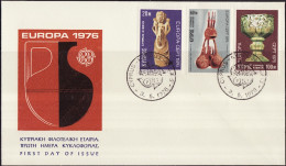 Europa CEPT 1976 Chypre - Cyprus - Zypern FDC2 Y&T N°429 à 431 - Michel N°435 à 437 - 1976