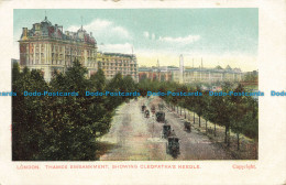 R630358 London. Thames Embankment. Showing Cleopatra Needle - Autres & Non Classés